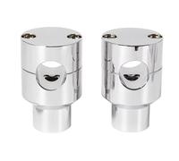 Tuning Parts Compatible with 22MM 25MM Motorcycle Handlebar Lift Bracket Clamp Kit for 1‘’ 7/8’ Handlebars Bar Risers Motorcycle Bar Clamps