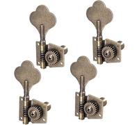 Tuning pegs,Vintage Open Back Bass Guitar Tuning Key Nail Machine Head Tuners(Bronze)