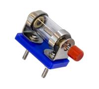 Tuning Radio Detector Component for Collector Repair Projects, Transparent Tube Design, Passive Setup, Metal Brackets, Hands-on Assembly Radio Repair Detector Passive Crystal Component Hands on Tube