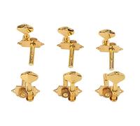 Tuning Stick for Guitar Strings, Easy Adjustment 1:18 Gear Ratio Open When Using Guitars Machine Head for Instruments (Gold)