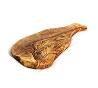 Tunisan Olive Wood Cheese Board - with Handle (40cm)