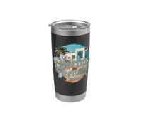 Tunisia Djerba Dreams Coastal Oasis Stainless Steel Insulated Tumbler
