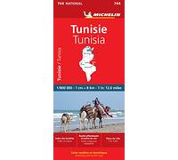 Tunisia - Michelin National Map 744: Map