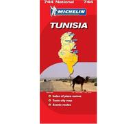 Tunisia: No. 0744 (Michelin National Maps)