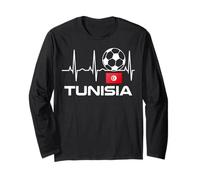 Tunisia Soccer Jersey Shirt - Tunisian Football T-Shirt Long Sleeve T-Shirt