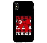 Tunisia Tunisian Pride Coquette Bow Flag Case for iPhone X/XS