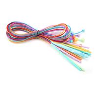 Tunisian Afghan Crochet Hook Set, 12 Size Knitting Needles Set with Plastic Cable 3.5mm-12mm for Carpet Rug Blanket Weaving Knitting Needles, 47inch