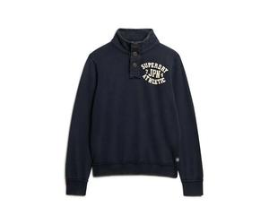 Tunisian collar sweatshirt Superdry Vintage Athletic Bleu S