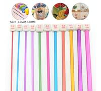 Tunisian Crochet Hook 10 6 Inch in Aluminum, Perfect for DIY Crafting and Small Knitting (4.0mm)