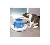 Tunnel Feeder for Cats - Blue & White