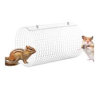 Tunnel for hamsters, breathable activity toy as an accessory for small animal cages, round tube for pets, for small animals such as guinea pigs, gerbil, hamsters, ferrets, hedgehogs and