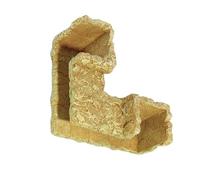 Tunnel - Pleсo Cave Accessory | Corner Aquarium Cave Shelter, Corner Tunnel Cavities | Corydora Catfish, Kuhli Loach, Ornament Đ'aquarium Black Pleсo, Game