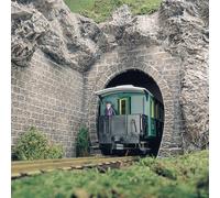 Tunnel portals (2) G gauge building kit Busch 8610