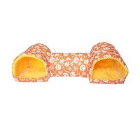 Tunnel | Soft Interactive Washable Christmas Theme - Tunnel and Tubes for Chinchillas and Small Pets - for Small Pets Such as Halloween Hedgehogs and Squirrels And A