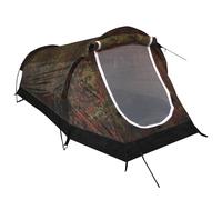 TUNNEL TENT SCHWARZENBERG CAMPING FESTIVALS OUTDOOR BUSHCRAFT 1 PERSON FLECKTARN