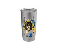 Tunnel Turn Ready Dog Agility Course, Training, Jump Bar Stainless Steel Insulated Tumbler