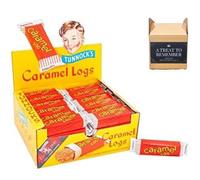 Tunnock Chocolate Caramel Logs Wafer with Roasted Coconut 32 g (Pack of 48)