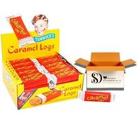 Tunnock Chocolate Caramel Logs Wafer with Roasted Coconut 32 g (Pack of 48)