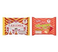 Tunnock's Caramel Wafer Biscuits and Caramel Log, Real Milk Chocolate.
