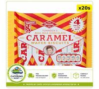 Tunnock's Milk Chocolate Caramel Wafer Bars 20 x 4 x 30g | Wholesale Wafer Bars