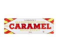 Tunnock's Milk Chocolate Coated Caramel Wafer Biscuits 48 x 30g (Pack of 288 x 30g)