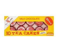Tunnocks Milk Chocolate Tea Cakes - (1 Pack of 10 Cakes)