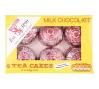 Tunnock's Milk Chocolate Tea Cakes, 6 x 24g