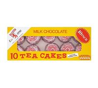 Tunnock's Milk Chocolate Teacakes (10 per Pack - 275g) - Pack of 6