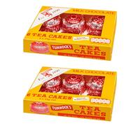 Tunnock's Milk Chocolate Teacakes (6 per pack - 144g) - Pack of 2