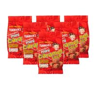 Tunnock's Mini Caramel Logs Pouch, Roasted Coconut Caramel Wafer Biscuits, 150g (6 Pack)