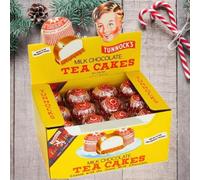 Tunnock's Tea Cakes - Pack of 36 - Classic Scottish Milk Chocolate Marshmallow Treats with Crunchy Biscuit Base - 24g Each - Perfect for Snacking, Gifting & Christmas