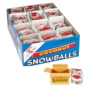 Tunuck Variety Bundle with Chocolate Caramel Wafer Biscuits for Snacking, Sharing, Parties and Gifting (Coconut Snowballs Chocolate 36x 30g)