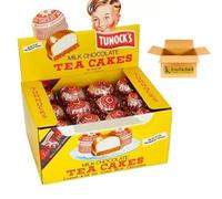 Tunuck Variety Bundle with Chocolate Caramel Wafer Biscuits for Snacking, Sharing, Parties and Gifting (Milk Chocolate Tea Cakes 36 x 24g)