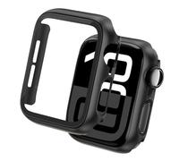 Tuocal 2 Pack Hard PC Case with Screen Protector Compatible with iWatch Series 10 46mm, 360° All-Round Ultra-thin Protector Case for Women Men Thin Glass Screen Anti-Drop Cover for 46mm iWatch