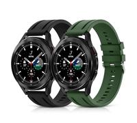 Tuocal 22mm Silicone Strap Compatible with Samsung Galaxy Watch 3 45mm / Galaxy Watch 46mm / Samsung Gear S3 Frontier Women Men, 22mm Soft Silicone Sport Wrist Strap for Huawei GT 2 46mm