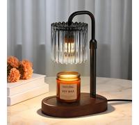 Tuocal Candle Warmer Lamp with Timer, Electric Candles Melting Light 2 Bulbs Adjustable Height and Brightness Jar Candles Flameless Burner for Women's Birthday Various