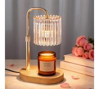 Tuocal Candle Warmer Lamp with Timer, Electric Candles Melting Light 2 Bulbs Adjustable Height and Brightness Jar Candles Flameless Burner for Women's Birthday Various