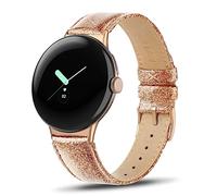 Tuocal Genuine Leather Compatible with Google Pixel Watch 2 Strap