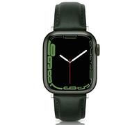 Tuocal Genuine Leather Strap Compatible with Apple Watch Straps 38mm 40mm 41mm, Soft Elegant Leather Replacement Strap for Apple Watch iWatch Series 8 7 6 5 4 3 2 1 SE Sports Edition Women, Mountain
