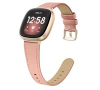 Tuocal Leather for Fitbit Versa 4 / Versa 3 Sense 2 / Sense Strap