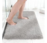 Tuocal Microfiber Thickened Bath Mat, Non Slip Super Absorbent Ultra Soft Bathroom Mat, Machine Washable Quick Dry Bath Rug Foot Mat For Bathroom, 40 x 60 cm