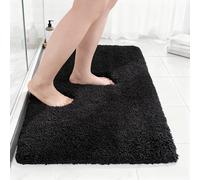 Tuocal Microfiber Thickened Bath Mat, Non Slip Super Absorbent Ultra Soft Bathroom Mat, Machine Washable Quick Dry Bath Rug Foot Mat For Bathroom, 40 x 60 cm