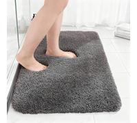 Tuocal Microfiber Thickened Bath Mat, Non Slip Super Absorbent Ultra Soft Bathroom Mat, Machine Washable Quick Dry Bath Rug Foot Mat For Bathroom, 40 x 60 cm