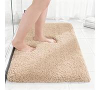 Tuocal Microfiber Thickened Bath Mat, Non Slip Super Absorbent Ultra Soft Bathroom Mat, Machine Washable Quick Dry Bath Rug Foot Mat For Bathroom, 40 x 60 cm