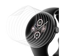 Tuocal Pack of 8 Screen Protectors for Google Pixel Watch 3 41 mm / Google Pixel Watch 2 / Google Pixel Watch 1, Scratch-Resistant, Bubble-Free, Self-Healing TPU Screen Protector Film, HD Clarity