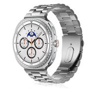 Tuocal Stainless Steel Strap Compatible with Samsung Galaxy Watch 8 40mm/44mm/ Classic 46mm 2025 for Men Women, NO Gap Metal Business Replacement Watch Band for Samsung Galaxy Watch 8