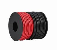 TUOFENG 16 AWG Wire, 20 m Silicone Wire Soft and Flexible Tinned Copper Wire High Temperature Resistance 2 Separated Wires 10 m Black and 10 m Red Stranded Wire for 3D Printer, Test Leads,RC appli