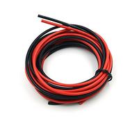 TUOFENG 2.0mm² Electrical Cable,14 AWG Silicone Wire 40 m [20 m Black and 20 m Red] Hook Up Wire Cable Flexible of Tinned Copper Wire for DIY RC Aircraft Auto Electronic Equip