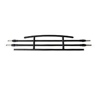 TUOJUE Dog Car Barrier - Dog Travel Accessories Compatible with 2021 2022 Tesla Model Y, Heavy-Duty Metal Stainless Steel Pet Barrier Dog Barrier for SUV Car