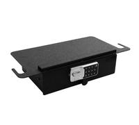 TUOJUE Under Seat Storage Console Gun Vault Lock Box Compatible with Tesla Model Y 2021-2024 with Electronic Number Lock, Gun Safe Box